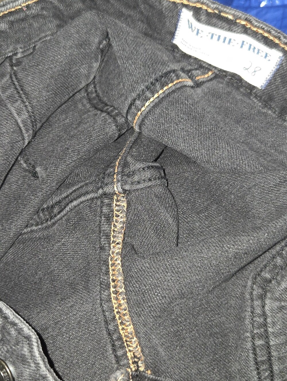 Free People We The Free Palmer Cuffed Baggy Jean Cotton Relaxed Wide-Leg - Picture 11 of 16